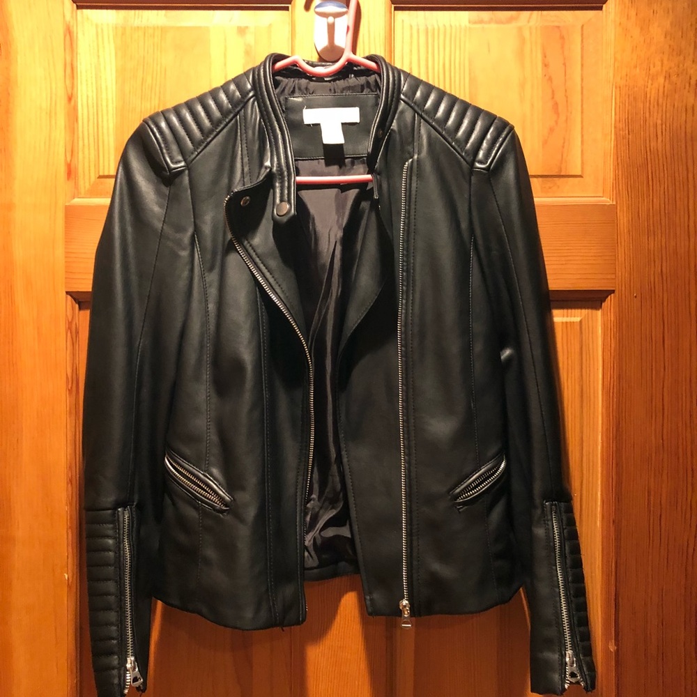 Leather Jacket Size 4